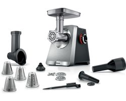 Bosch MultiPower Serie 8 - MFWS840M - Vleesmolen - Vaatwasserbestendige onderdelen - 2500W