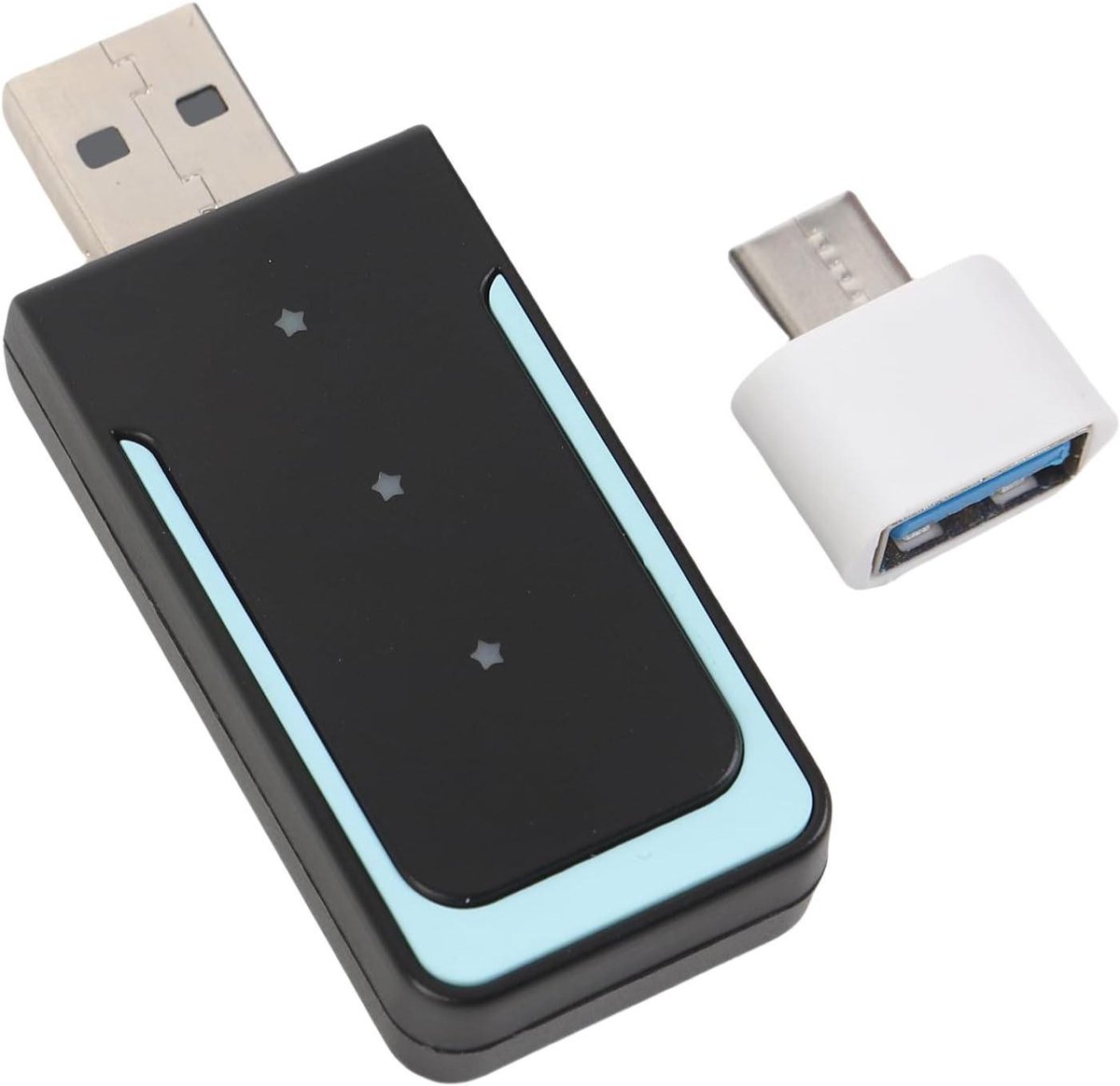 Draadloze Auto Adapter - Smartphone Integratie - Veilig Rijden - Plug and Play - 10 x 9 x 2 cm