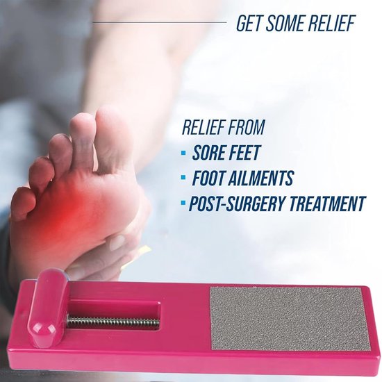 1 Stuk Roze ABS Voetboog Trainer met Antislip Voetpad, Ergonomisch Ontwerp voor Oefening van Voeten, Tenen en Voetbogen — afbeelding 4