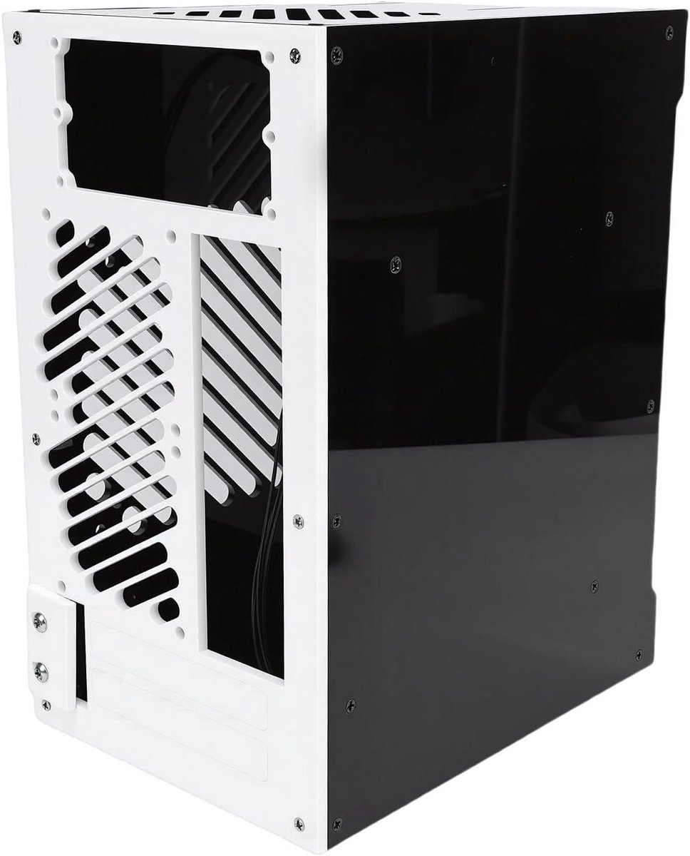Mini PC Behuizing - Compacte Computerkast - Home Entertainment - 360 Graden Ventilatie - 10.5 Liter - Transparant