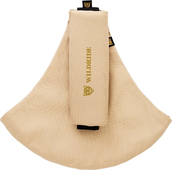 Wildride® Kinderdrager - Lichtgewicht & Draagbaar - Heupdrager Voor Kinderen van 9 Maanden tot 4 Jaar - Draagzak voor Baby en Peuter - Baby Carrier - Tot 20 kg - Beige