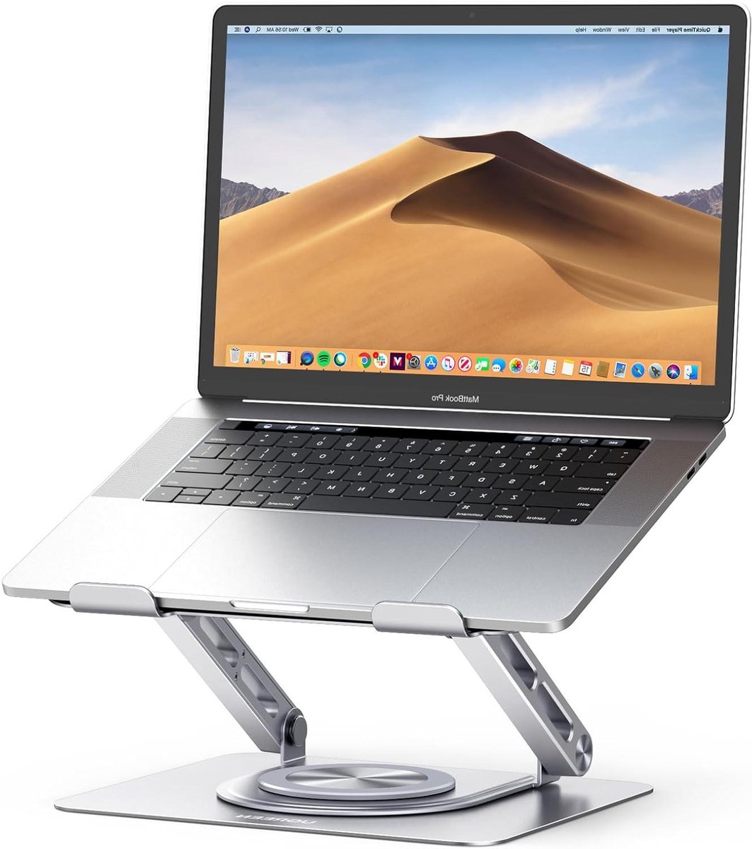 Laptop Standaard Verstelbaar - Opvouwbaar - Verhoger - Bureau comfort