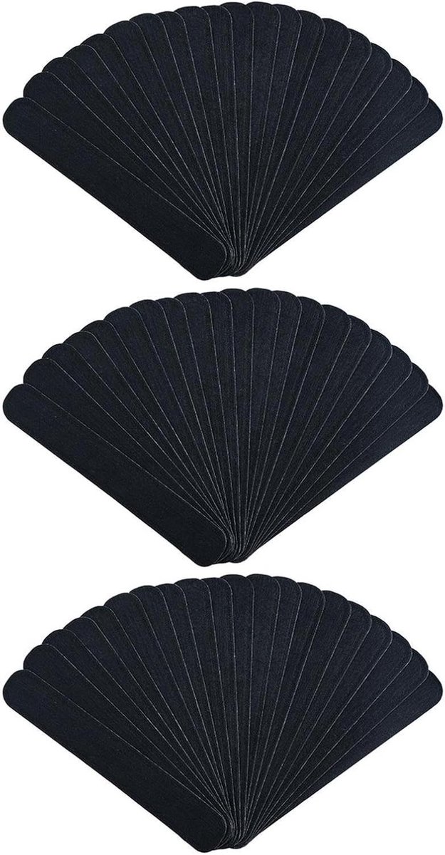Zweetabsorberende petvoering - Pet pads - Comfortabel dragen - Huidvriendelijk non-woven - 60 stuks - Zwart