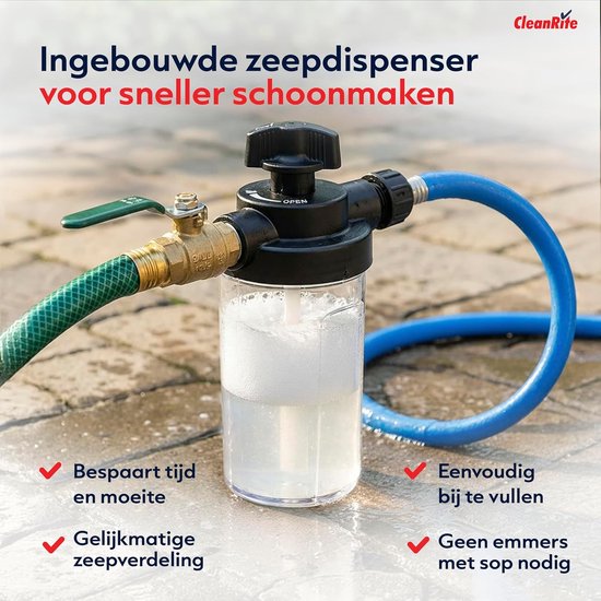 Wasborstel met Telescopische Steel - Raamreiniger - Autoborstel - telescoopsteel — afbeelding 5