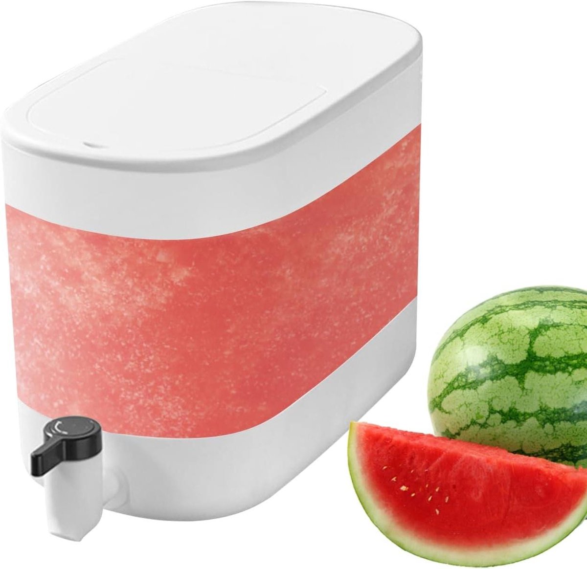 Drankdispenser Koelkast - Drankketel Waterkan - Koude Dranken Serveren - Antiblokkeer Kraan - 4 Liter Inhoud - Wit
