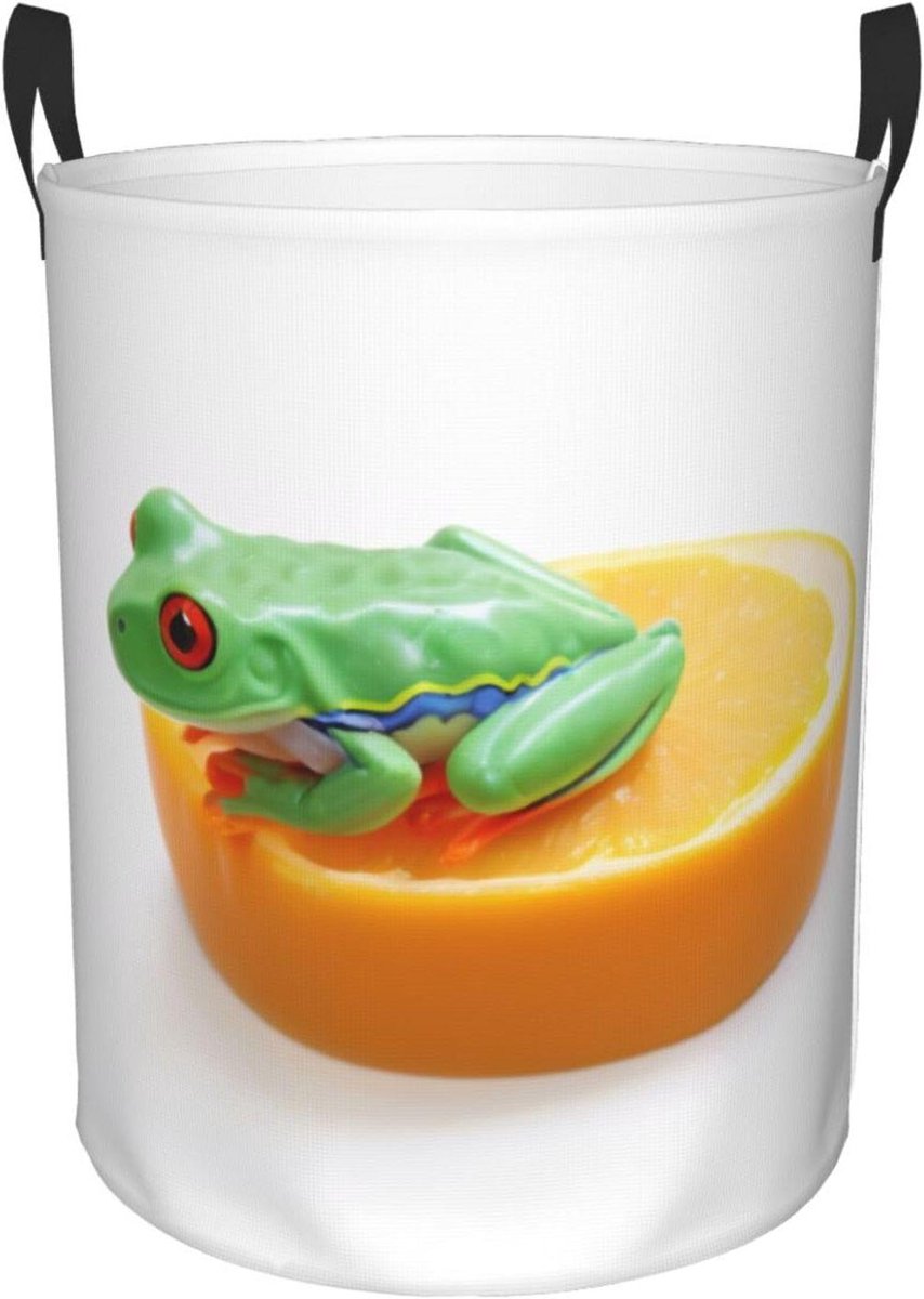 Ronde wasmand - Vuile kleding mand - Wassen en opbergen - Waterdichte Oxford stof