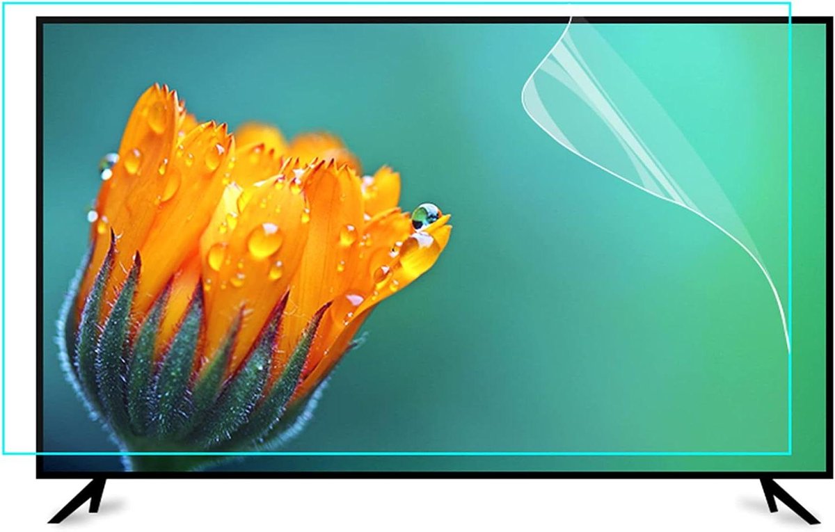 Schermbeschermer TV - Matte Film - Blauw Licht Filteren - Anti Glare Anti Break - 65 inch - One Color