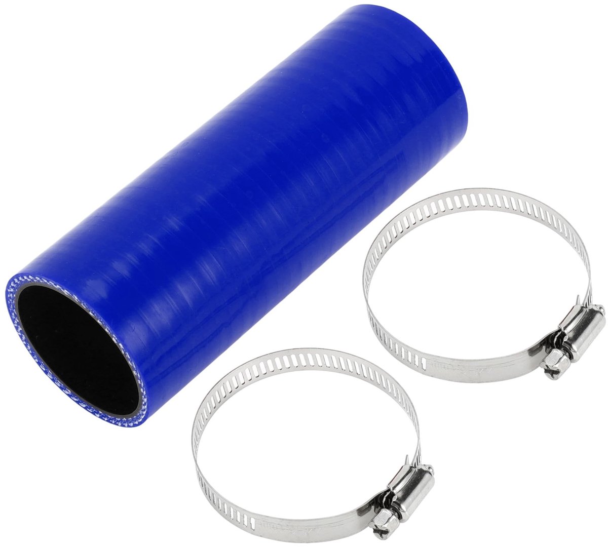 Dailygoods - Dailygoody - Siliconen Slang - Universele Koelslang - Zwart Blauw - Bestand tegen Hoge Temperatuur - 48 mm ID - Voor Auto's