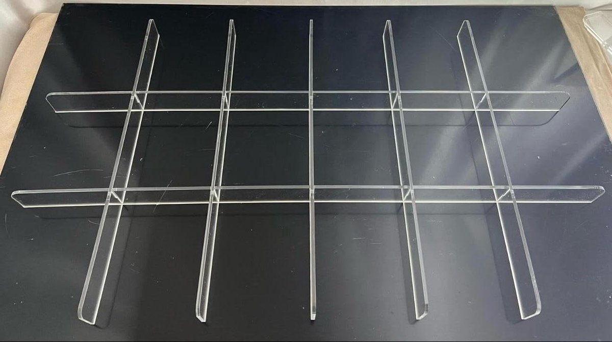 Lade Organizer - Ladeverdeler - Garderobe Ordenen - Acrylglas - 18 Vakken - Transparant