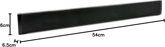 SNJY® Soundbar - TV Speaker - Home Cinema - Bluetooth - Met Afstandsbediening - 30 W - Zwart van SNJY — afbeelding 3