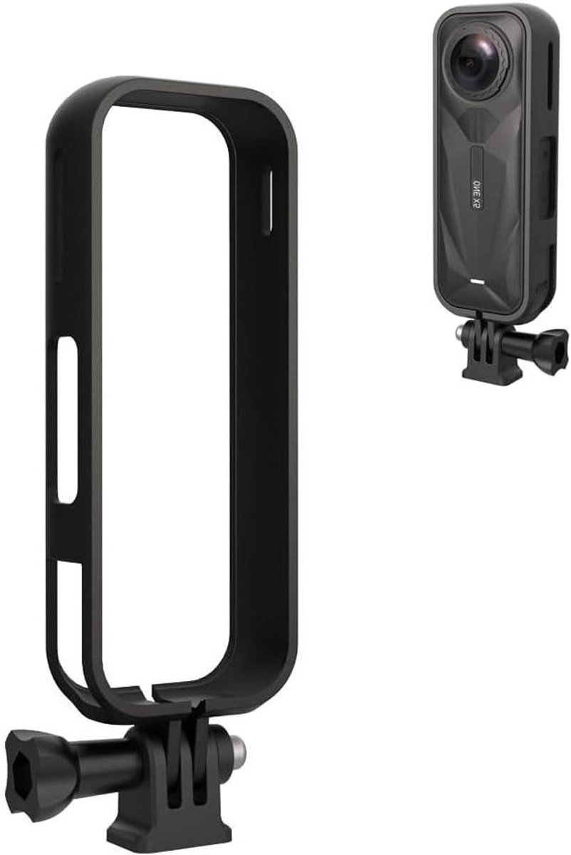 Camera Frame - Beschermhoes - Actiefilmen - Snelle Ontgrendeling - Voor X5 - Zwart