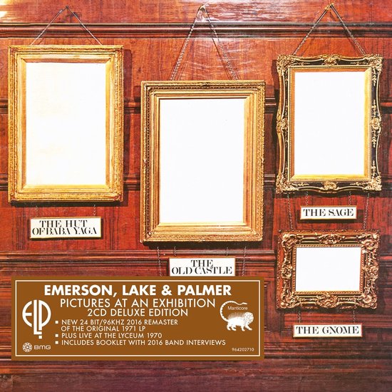 Emerson, Lake & Palmer - Pictures At An Exhibition (2 CD) (Deluxe Edition)