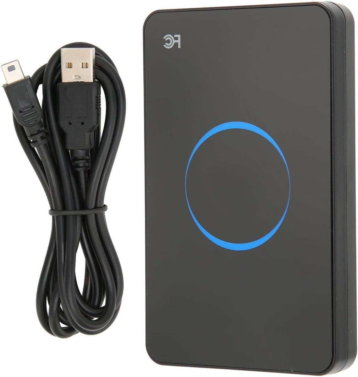 ID-kaartlezer - USB lezer - Toegang Registratie - Plug and Play - 125 KHz - Zwart
