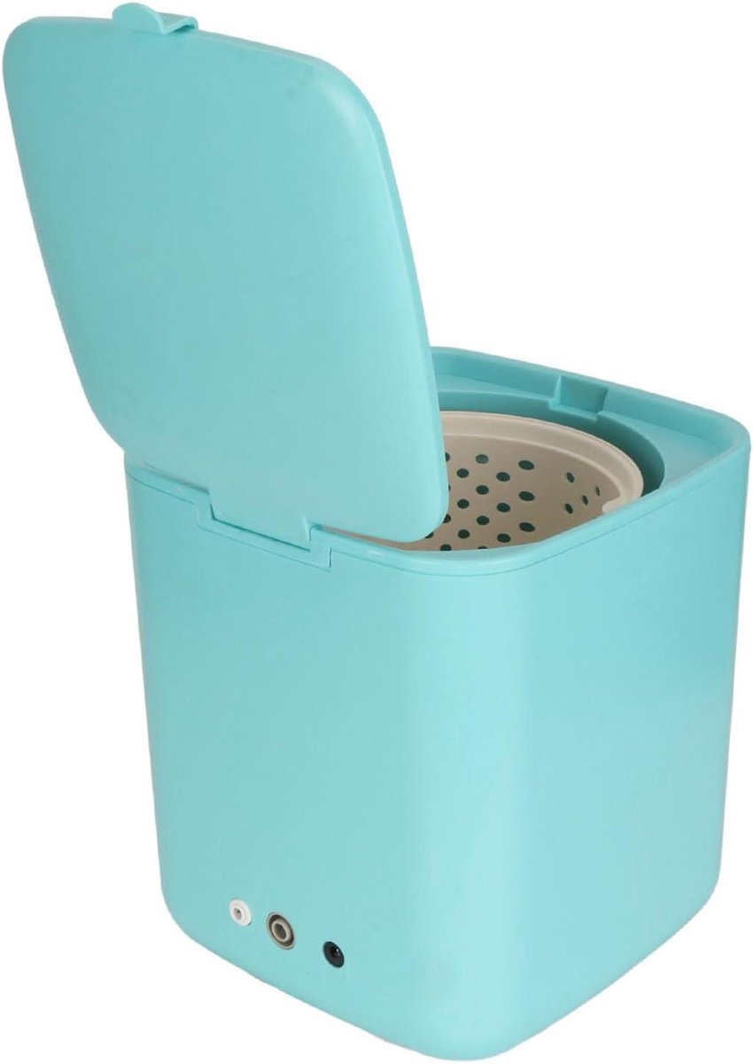 Draagbare Wasmachine Compacte Wasmachine Efficiënt Wassen Automatische Afvoer 7 Liter Capaciteit Groen