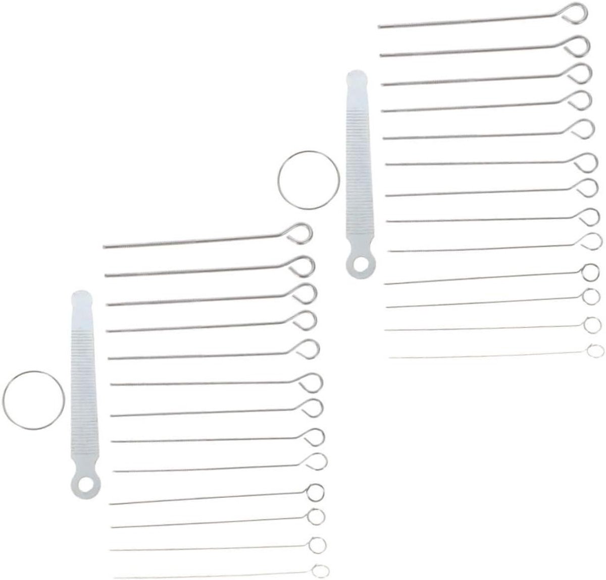 Gitaar Onderhoud Set - Reparatie Tools - Gitaar Stemmen - Precisie Ontwerp - 2 Sets - Zilver
