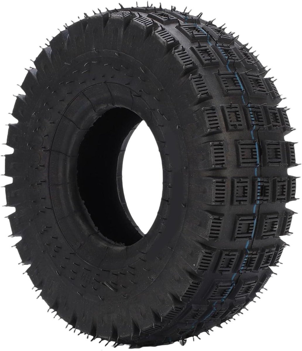 Binnenband Set - Buitenband Rubber - Off Road Rijden - Verbeterde Grip - 3.00-4 - Zwart
