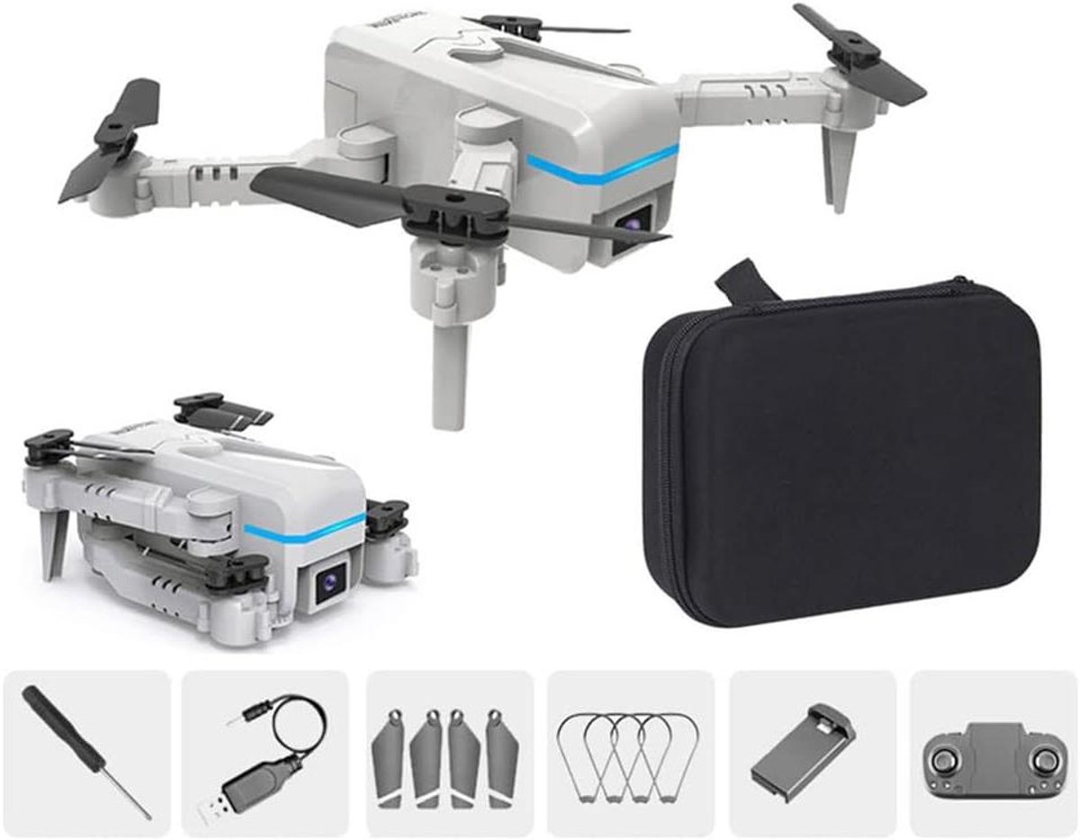 FPV Drone - Op afstand bestuurbare vlieger - Luchtbeelden maken - 4K HD Camera - 100 meter bereik - Zwart