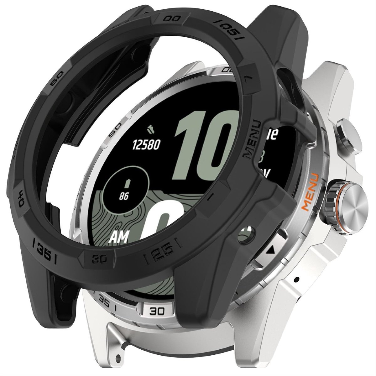 Innovra - Dailygoods - Beschermhoes voor Ticwatch Atlas van Premium TPU Siliconen