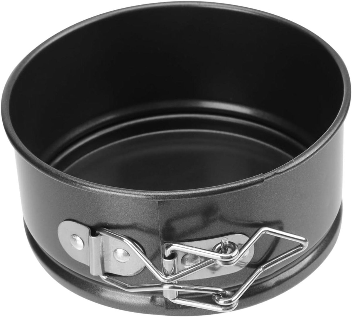 Ronde Bakvorm - Taartvorm - Taarten Bakken - Met Levende Bodem - 11x5 cm - Zilverkleurig