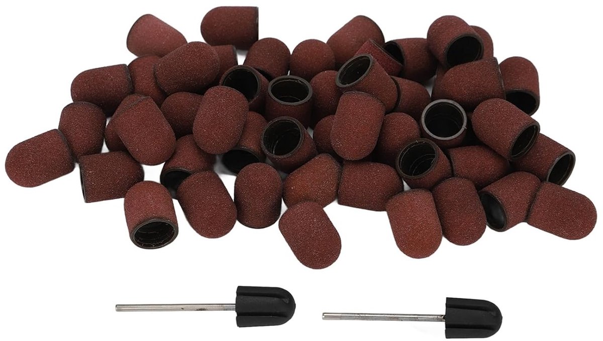 Professionele schuurdoppen voor nail art - 120# korrel, perfect voor nagelverzorging en manicure