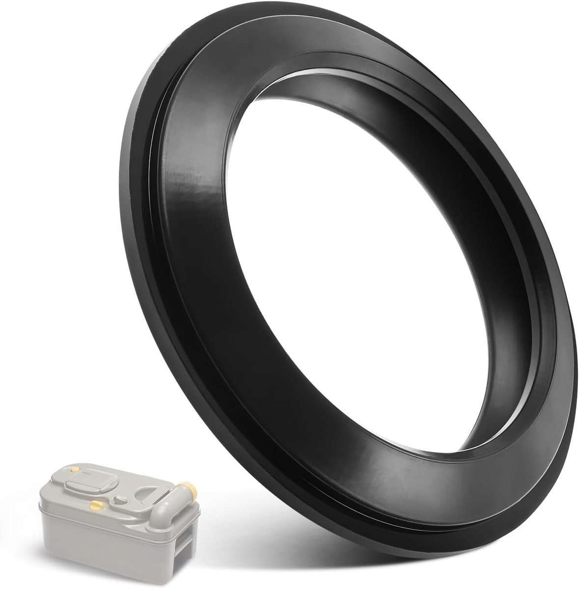 WC Afsluitring voor Campertoiletten - Waterdichte WC Seal voor Mobiele Toiletten, Cassettetoiletten en C200/C250/C400/C2, Voorkomt Lekkages en Geuren