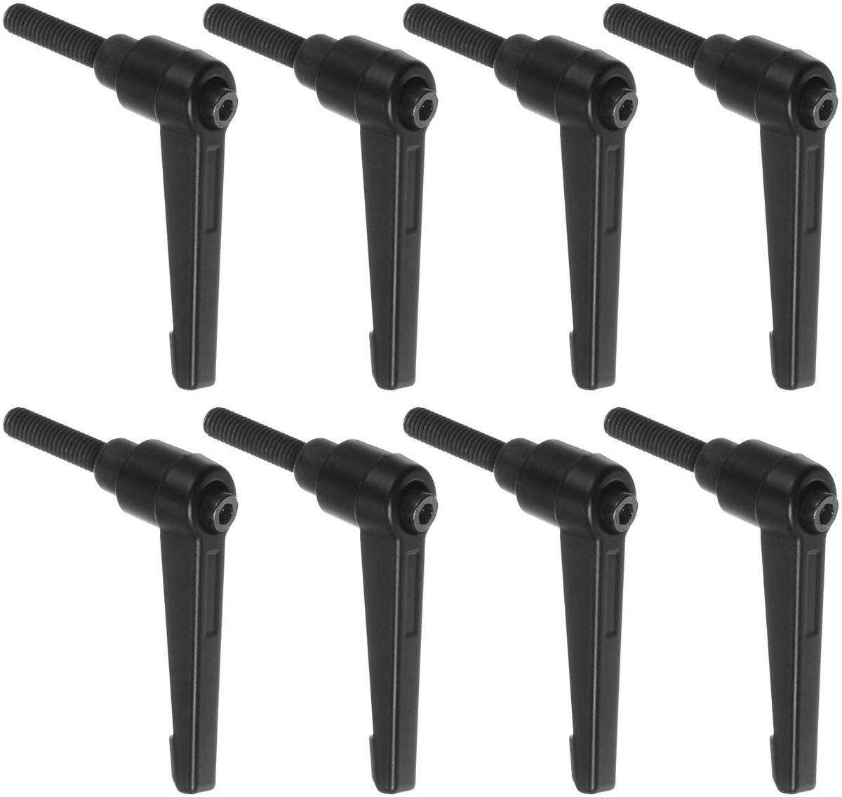Cosensi - Dailygoods - 8 Stuks Verstelbare Klemhendels M6 x 50 mm met Snelspanner
