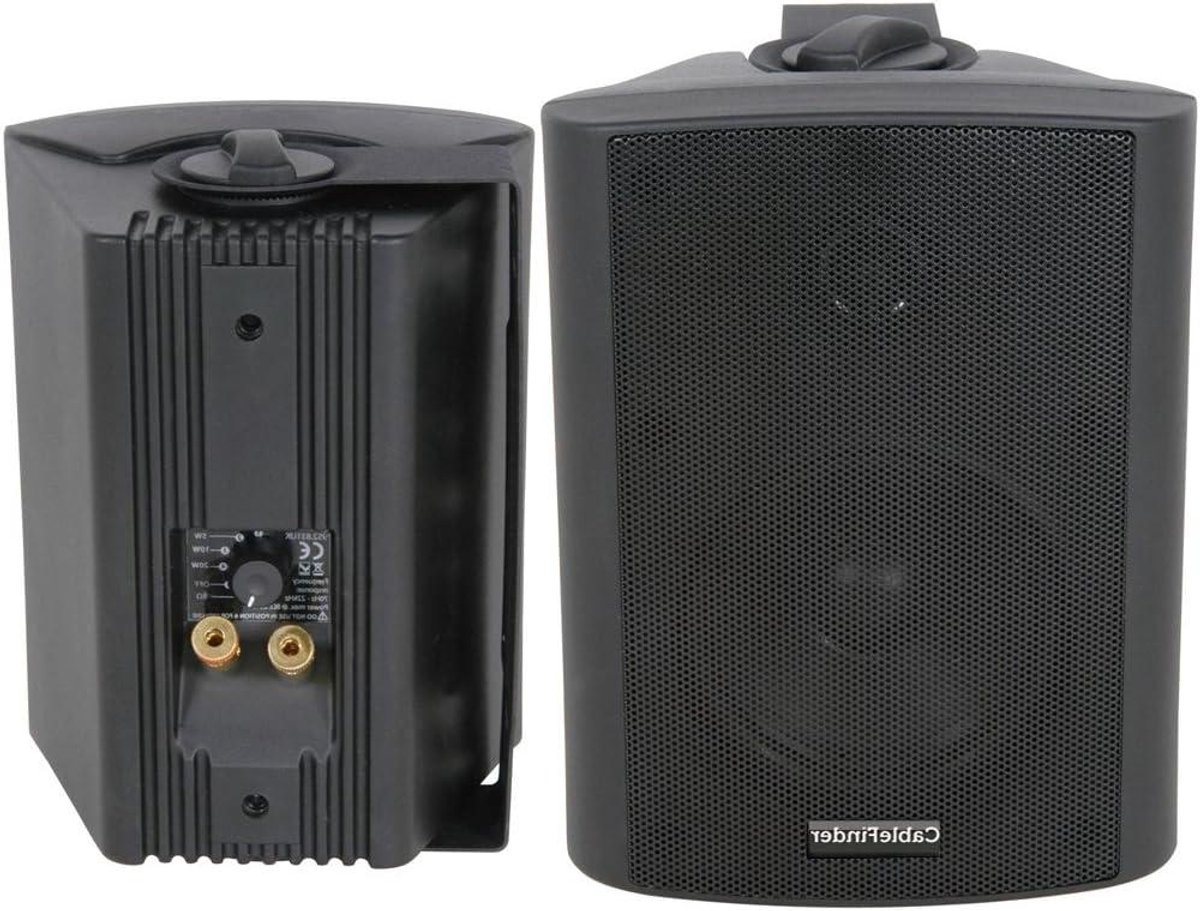 Hifi Speaker - Achtergrond Luidspreker - Muziek Luisteren - 100V & 8ohm - 5.25 Inch - Zwart