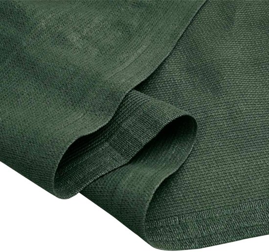 Tent Vloerkleed - Outdoor Tapijt - Kamperen Comfort - Geïntegreerde Oogjes - 200x400 cm - Donkergroen — afbeelding 4