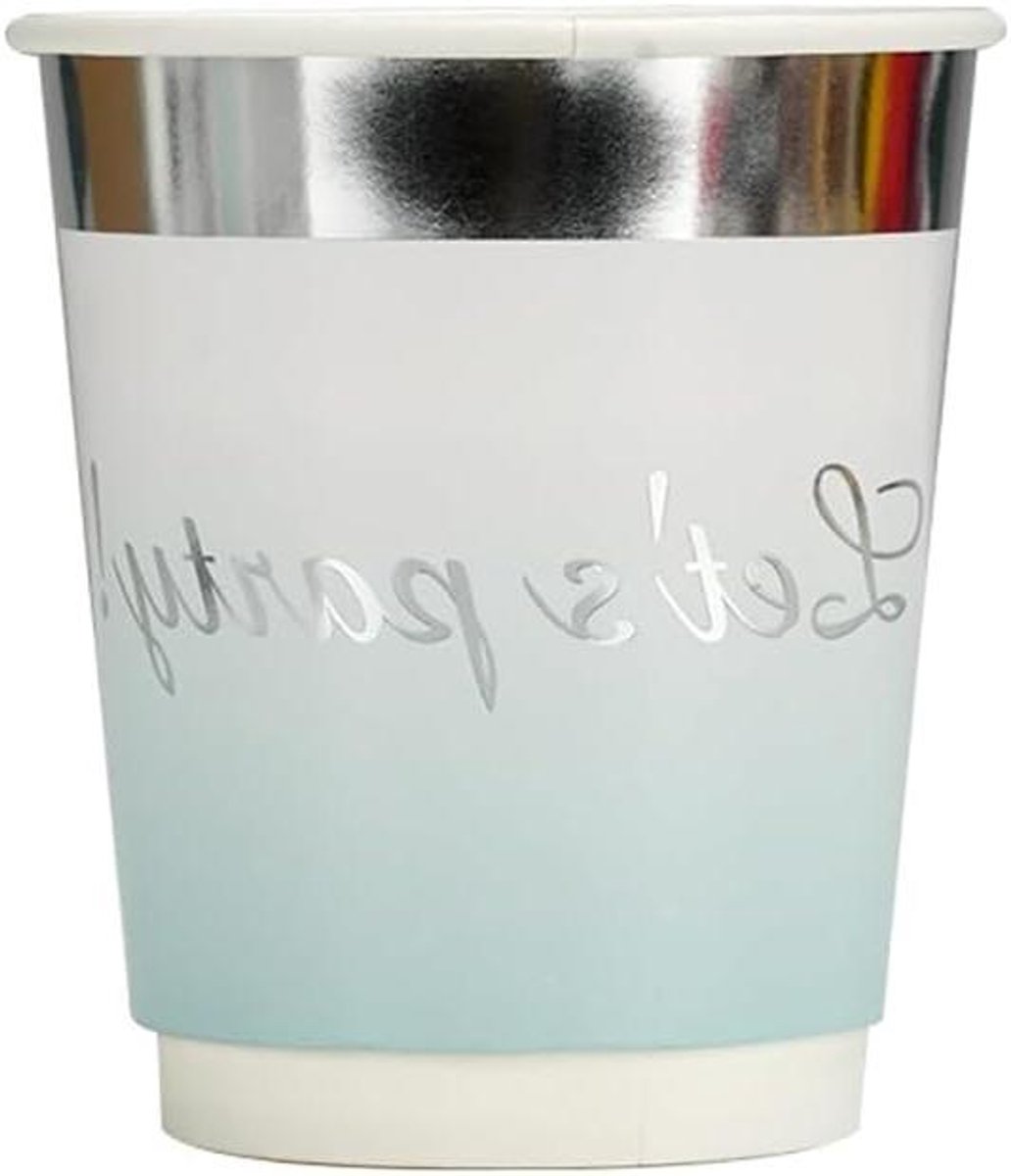 Koffiebekers Karton - Wegwerp Bekers - Feestjes en Kantoor - Warmte Geïsoleerd - 24 Stuks 240ml - Bruin