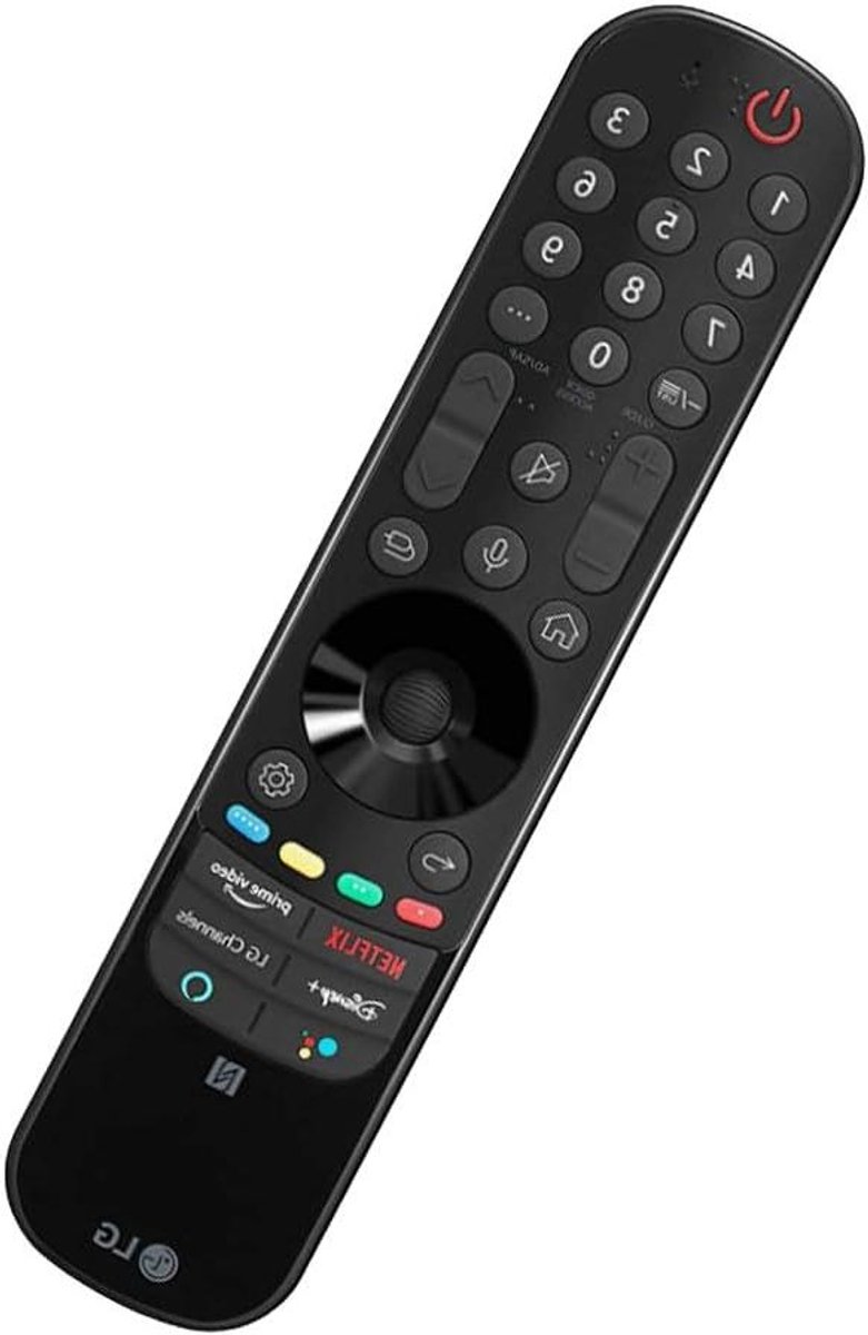 Afstandsbediening TV - Magic Controle - Programma Selecteren - Spraakbesturing Functie - 10 Meter Bereik - Zwart