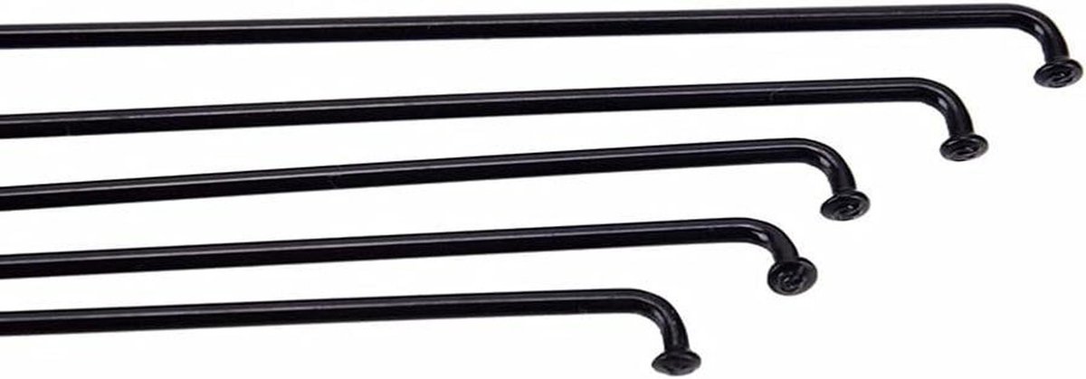 Fiets stalen spaken met tepels 10 stuks 170 ~ 286 mm stalen spaak 14G fiets fiets spaak spaken fiets onderdelen accessoires (kleur: 170 mm)