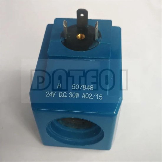 Solenoïde Klep Spoel - Elektrische Klep - Pompsysteem Besturing - Messing Constructie - 23.5mm Binnendiameter - Zwart — afbeelding 5