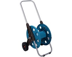 Yinhing Tuinslanghaspelwagen G1/2 met 2 Wielen 60M Capaciteit Draagbare Besproeiingswagen voor Eenvoudig Opbergen van Slangen Stevig en Slipontwerp