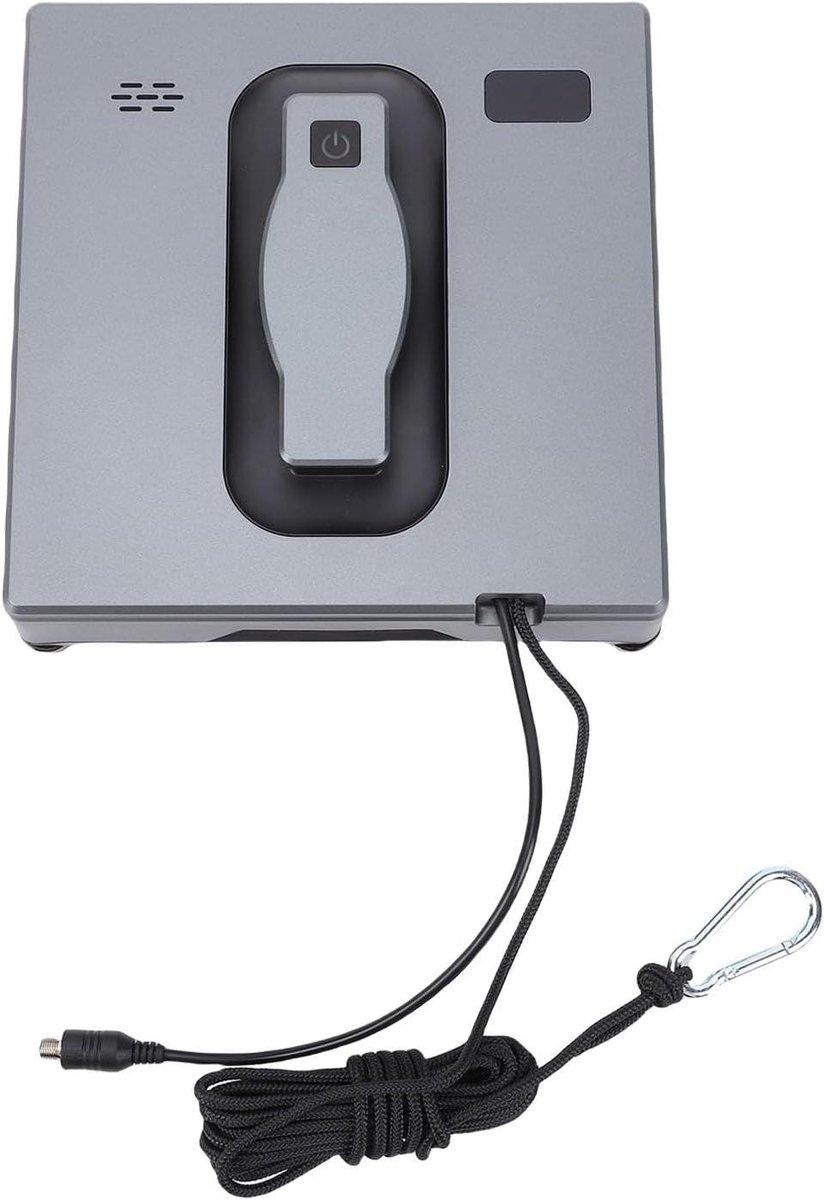 Slimme Raamreiniger - Automatische Glazenwasser - Ramen Schoonmaken - Dubbele Spray Functie - 33x26x11 cm - Zilvergrijs