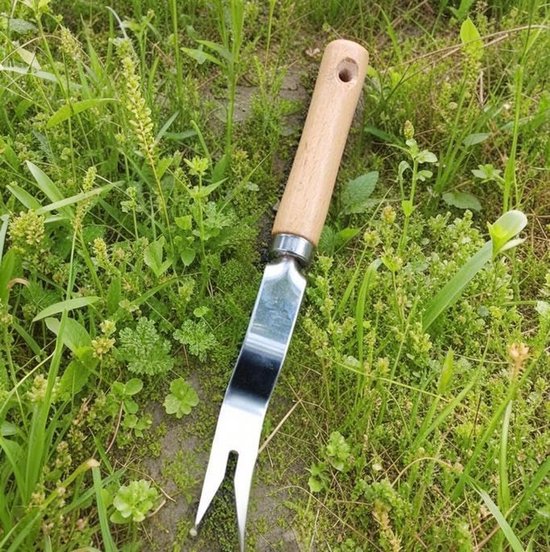 Onkruidverwijderaar Tuin - Paardenbloem Trekker - Gazon Onderhoud - Hefboom Voetpedaal - 2 stuks - Grijs — afbeelding 4