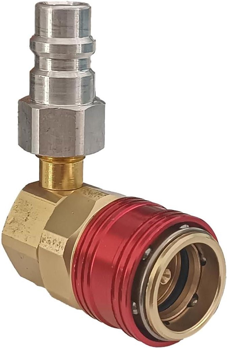 Airco Adapter - Koelmiddel Vulling - Auto Onderhoud - Geen LP Aansluiting - Voor 2016 - Metaal