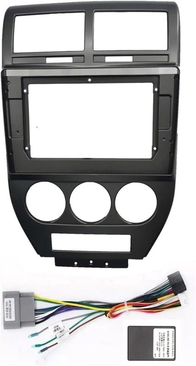 Radio Paneel - Audio Frame - Auto Radio Installatie - Naadloze Aansluiting - 10.1 Inch - Zwart