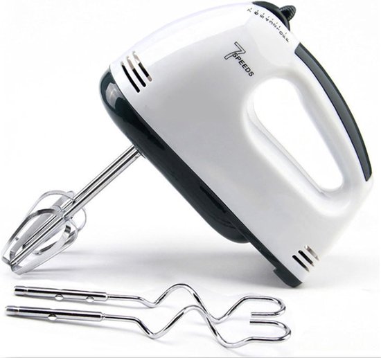 Keukenmixer Roestvrijstaal - Slagroomklopper Handmixer - Bakken en Mixen - Draadloze Bediening - Compact Design - One Color — afbeelding 5