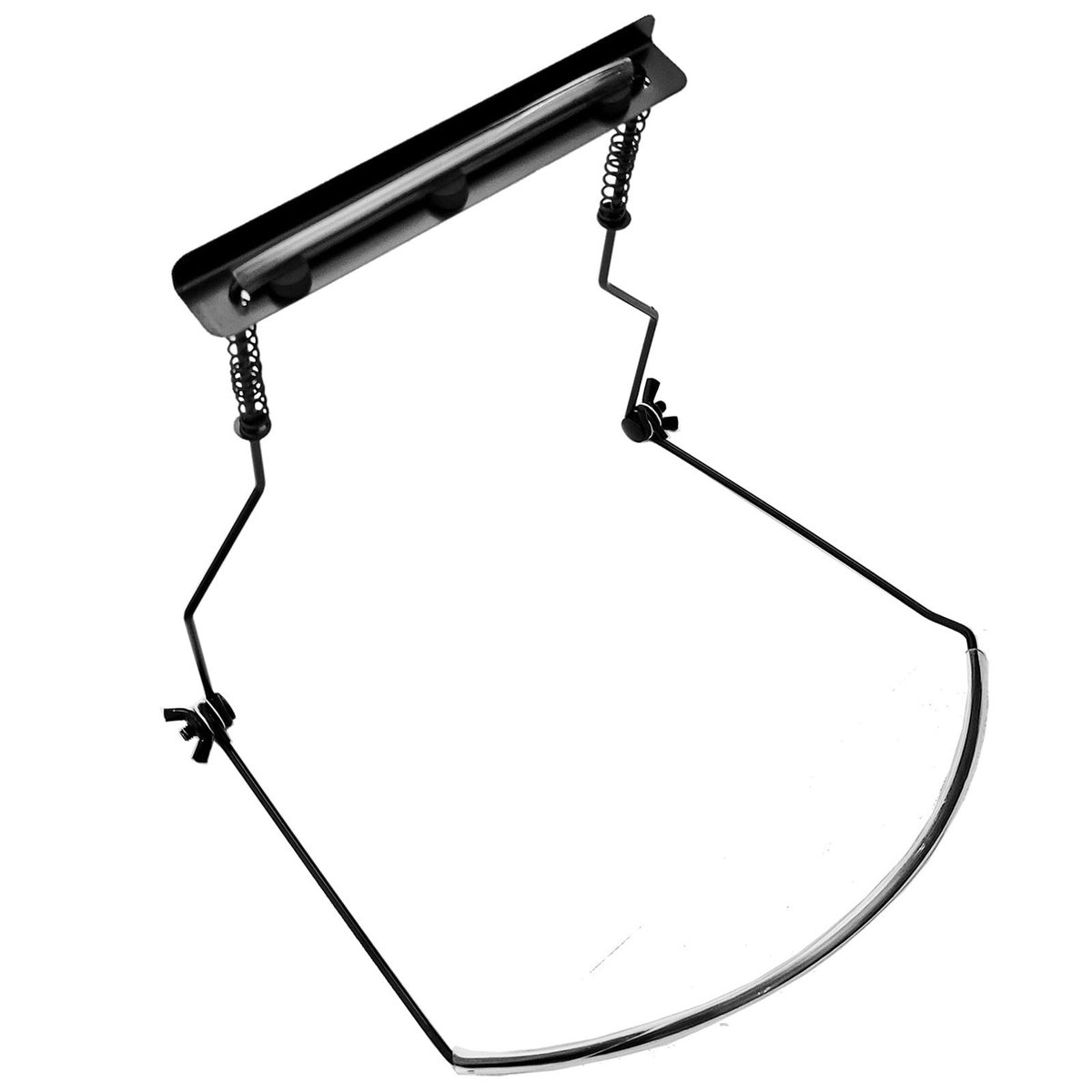 Dailygoods - Mondharmonicahouder met Verstelbare Steun voor 10 Gaten