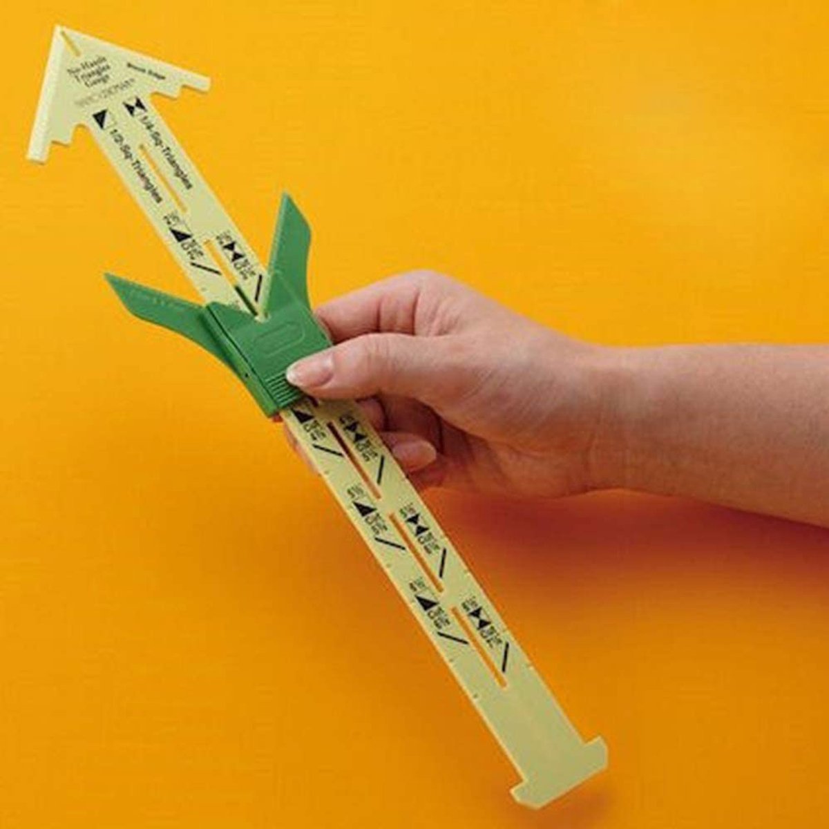 Dailygoods - Naaien Gauge Heerser voor Perfecte Driehoeken