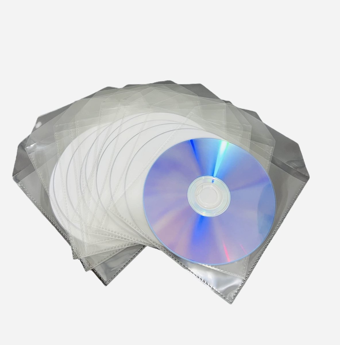Dailygoods - 20 x Lege DVD-R Schijven met Witte Inkjet Afdrukbare Oppervlakte