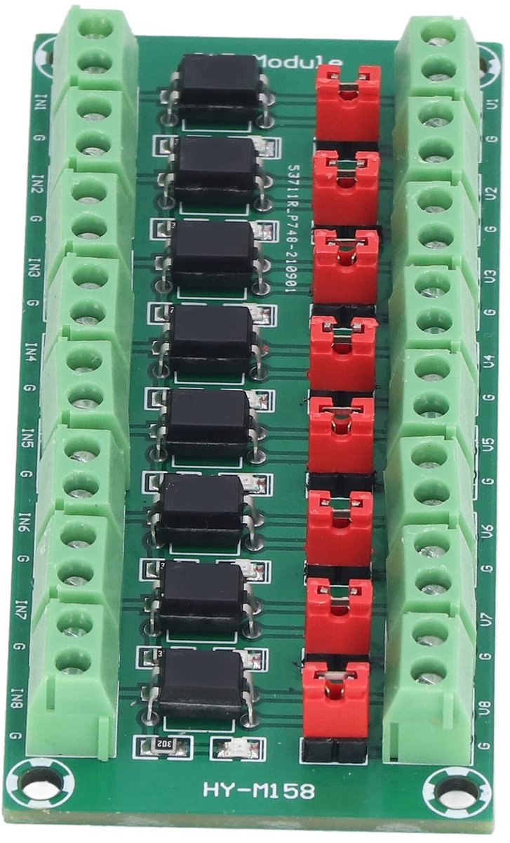 Dailygoods - 8 Kanaals Optocoupler Isolatie Module