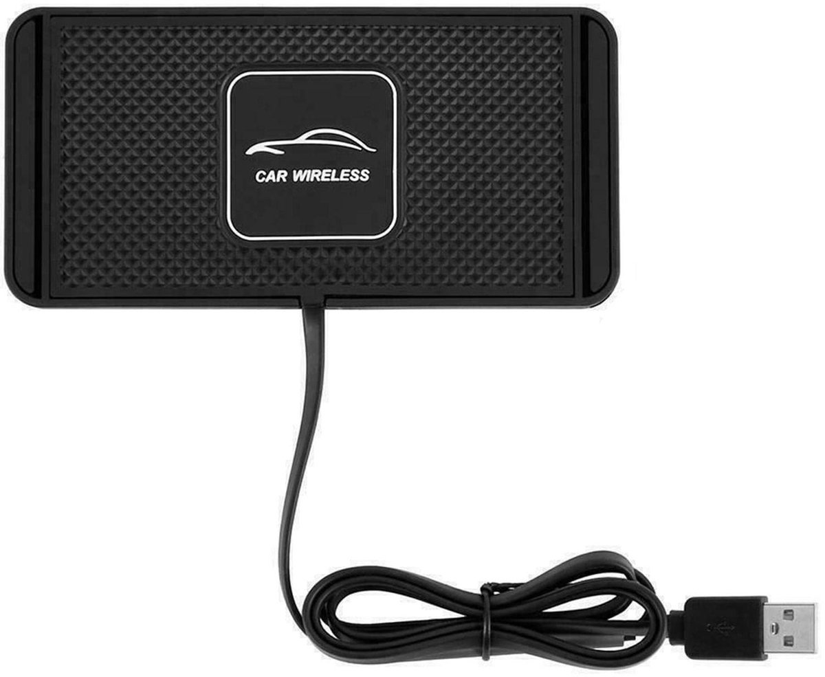 Dailygoods - Draadloos Oplaadstation voor Auto met Telefoonhouder