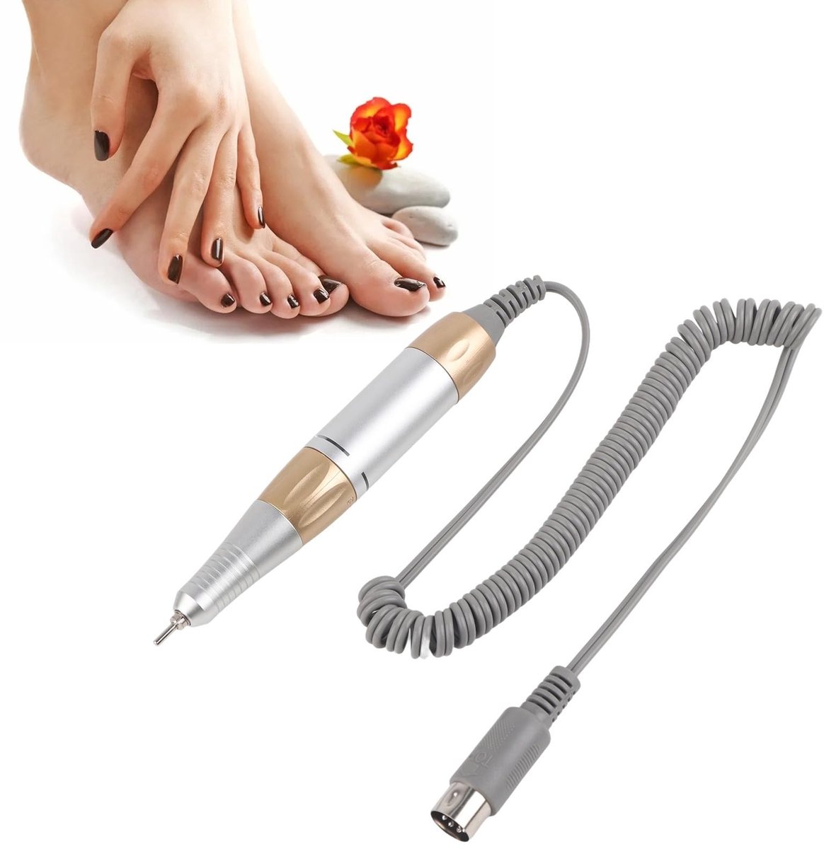 Dailygoods - Elektrische Nagelboor Handgreep voor Manicure