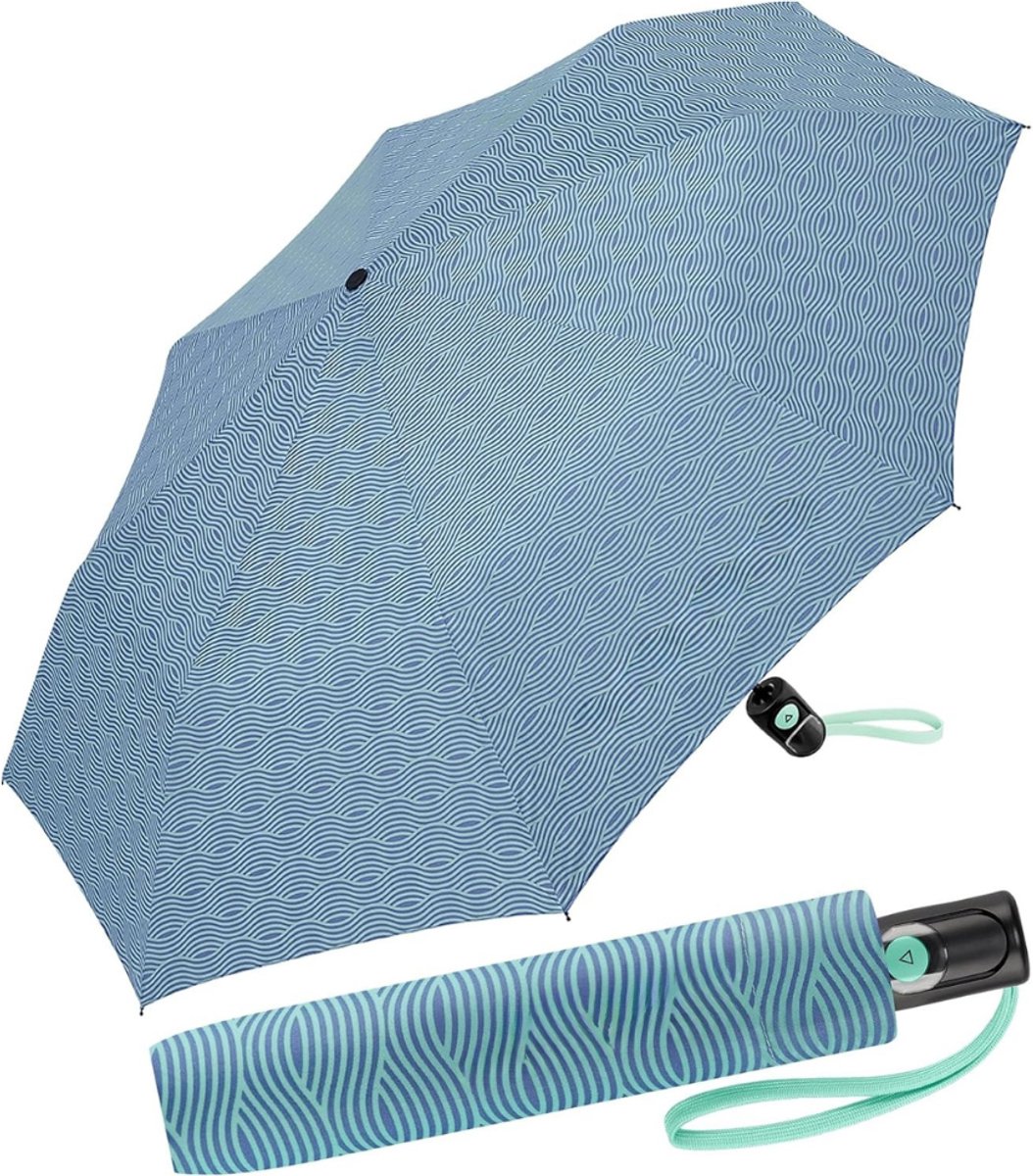 Zakparaplu - 95 cm - 8 Ribs - Mini Paraplu - Reisparaplu Klein - Compacte Paraplu - Opvouwbaar - Windbestendig - Lichtgewicht - Goudvinnenriviera - van Imperatoris