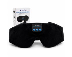 Slaapmasker Bluetooth 3D - Luxe Oogmasker tegen Wallen - 100% Verduisterend - Traagschuim - Migraine masker - Koptelefoon - Verstelbaar - Vrouwen & Mannen - Sleeptight