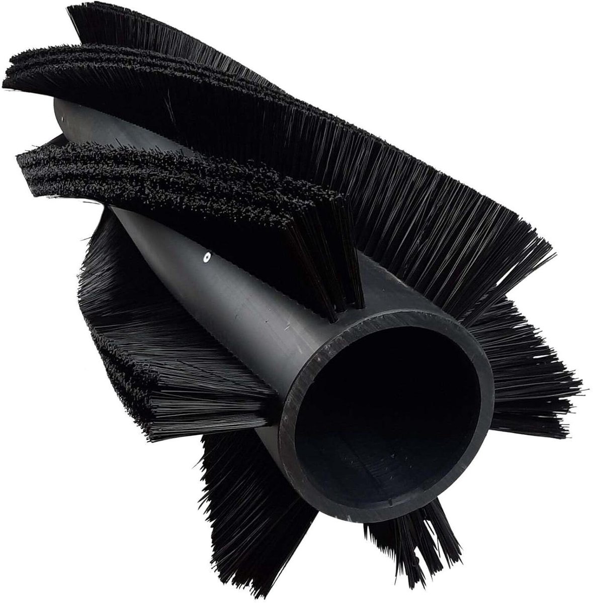 Veegroller Machinebezem - Rolborstel Reserveonderdeel - Grote Oppervlakken Reinigen - Kunststof Behuizing - 1230 mm Breed - Zwart