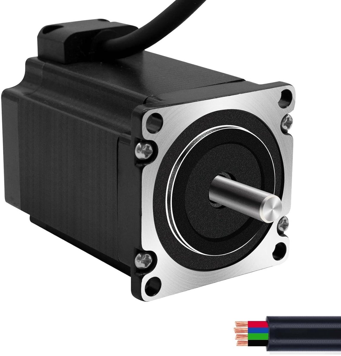 Stappenmotor - Motor - 3D Printen - Laag koppel - 76 mm - Zwart