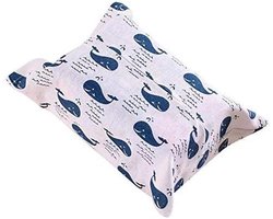 JIAYE Fabric Tissue Box Cover Cute Cartoon Napkin Holder Pumps Napkin Cover Paper Box For Kitchen Car Toilet Tissue Case Container (Color : 7)