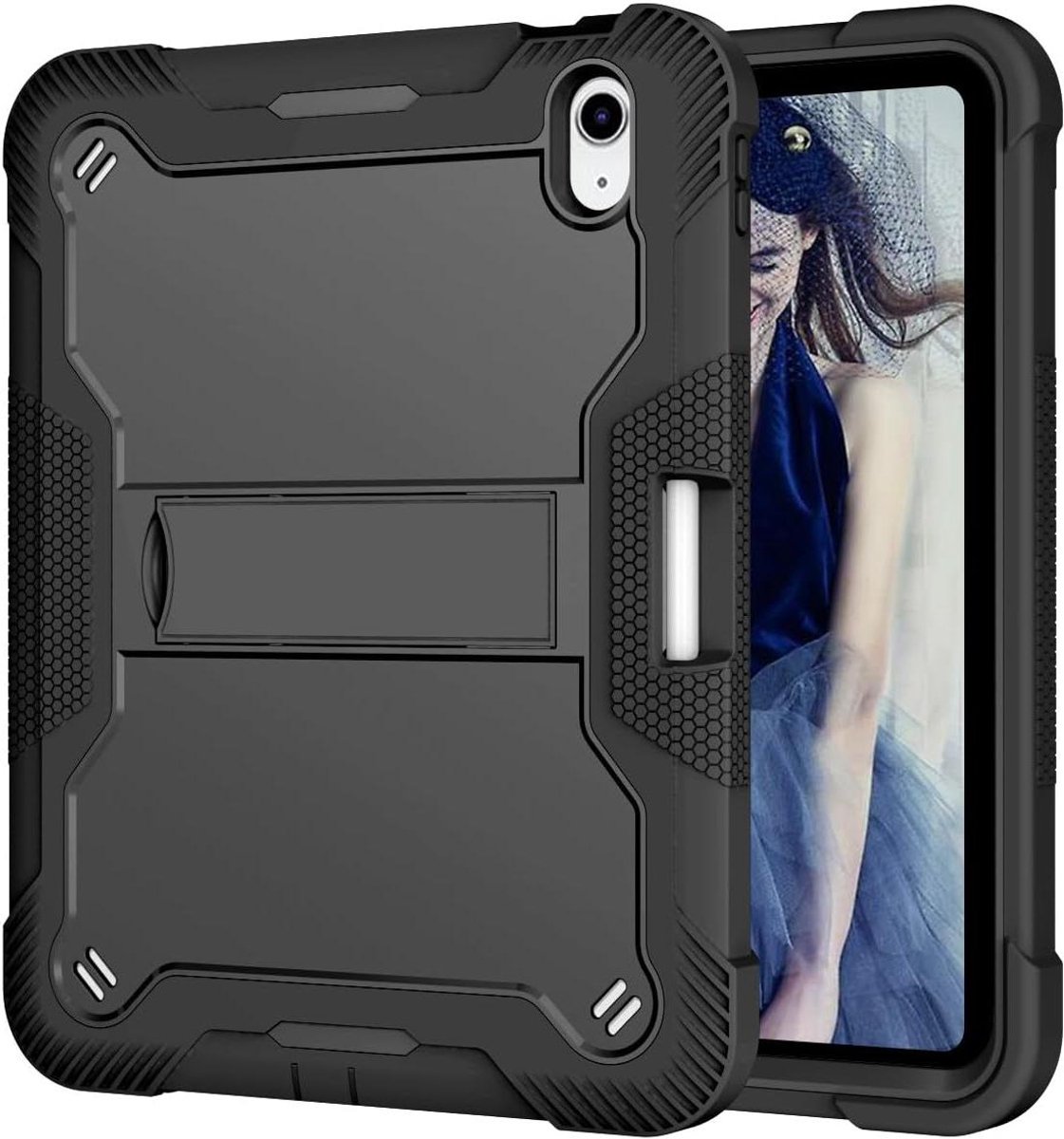 Tablet Hoes - Beschermhoes - Dagelijks Gebruik - Zware Kwaliteit - 10.2 inch - Zwart